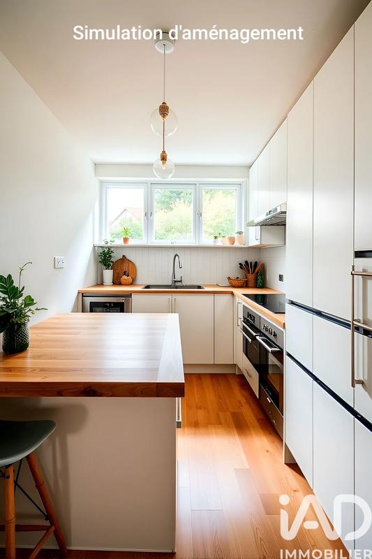 Appartement - 54 m² - 2 pièces