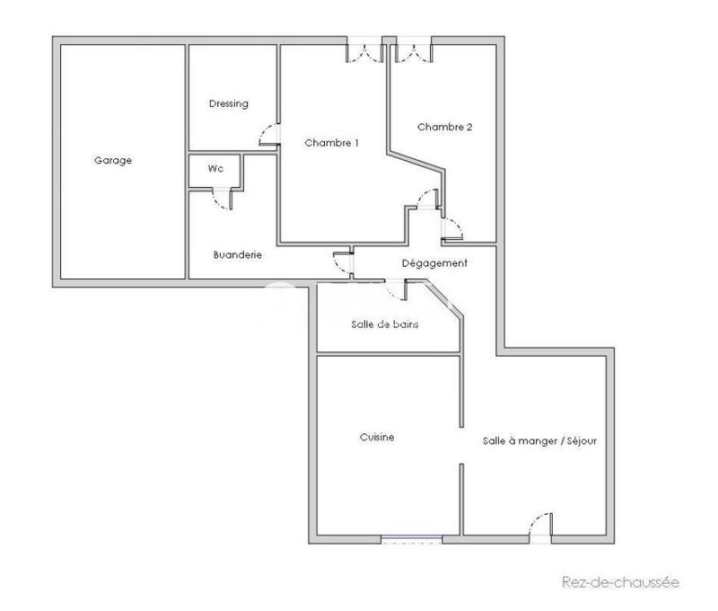 Maison - 87 m² - 4 pièces