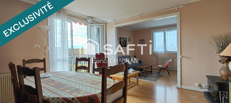 Appartement - 80 m² - 4 pièces