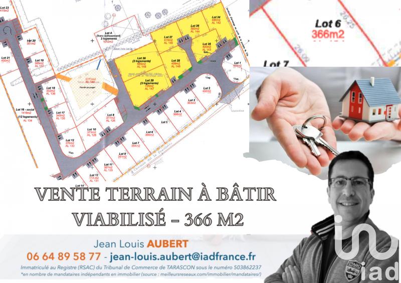 Terrain - 366 m²