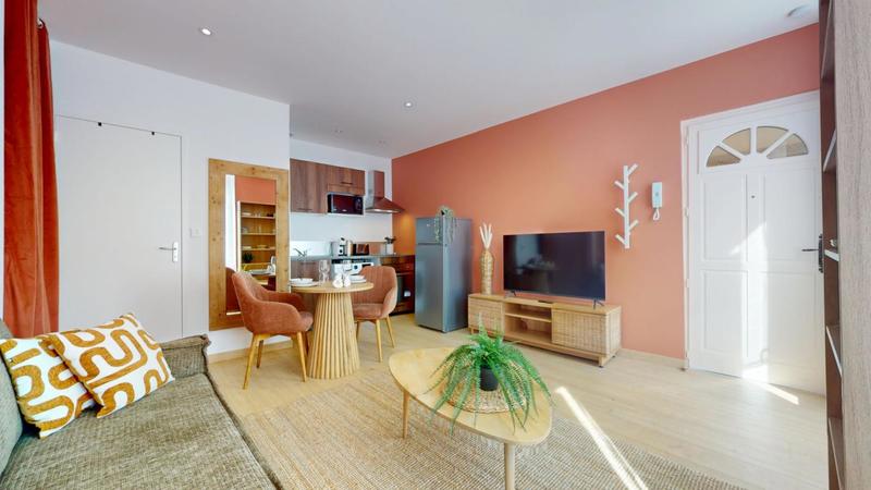 Studio - 23 m² - 2 pièces