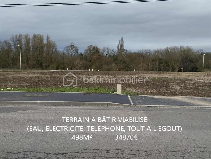 Terrain - 498 m²