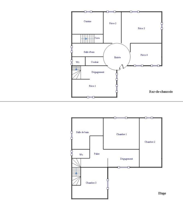Maison ancienne - 159 m² - 6 pièces