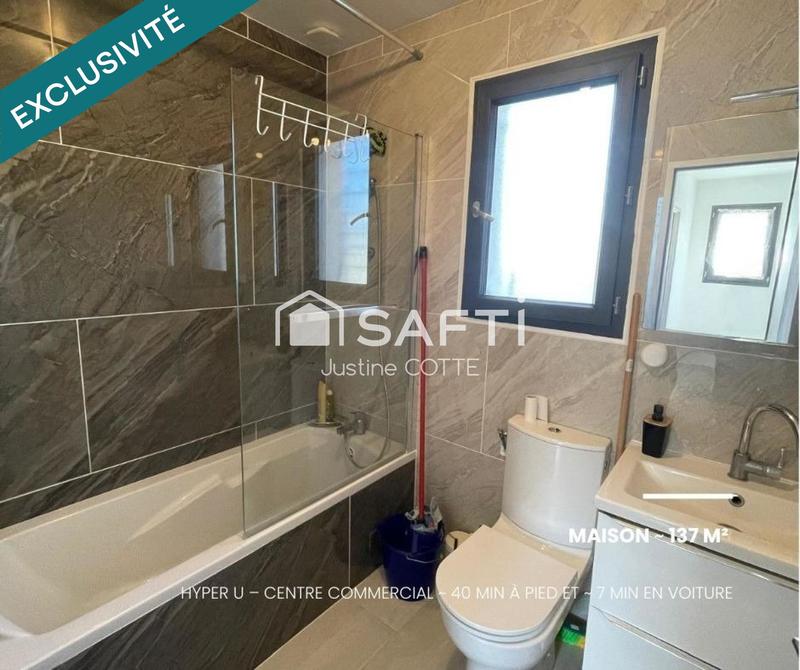 Maison - 137 m² - 4 pièces