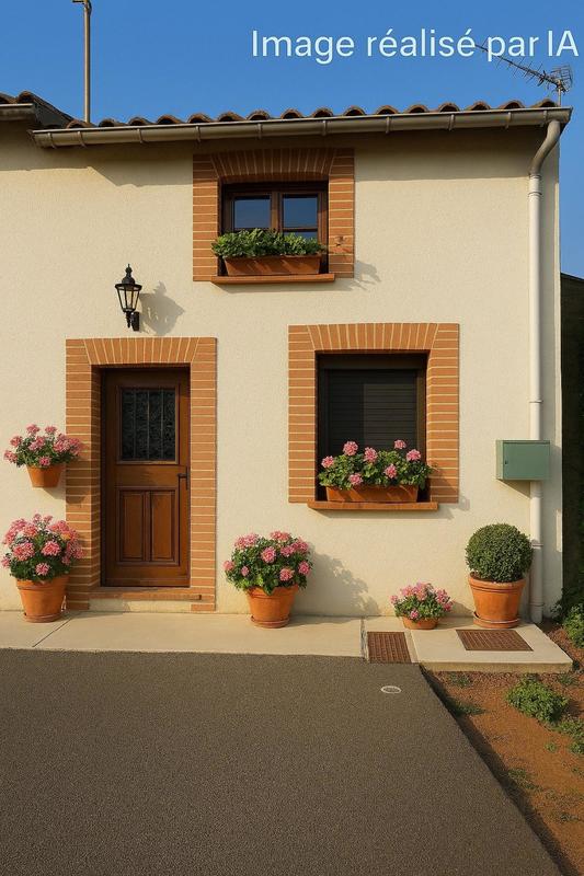 Maison de ville - 60 m² - 3 pièces