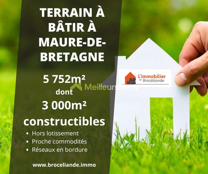 Terrain constructible - 5 752 m²