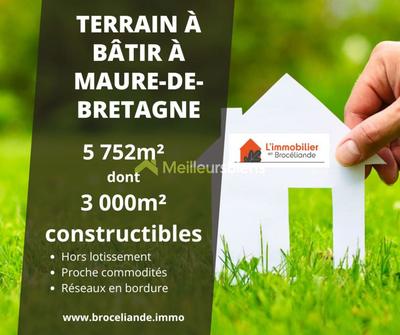 Terrain constructible - 5 752 m²