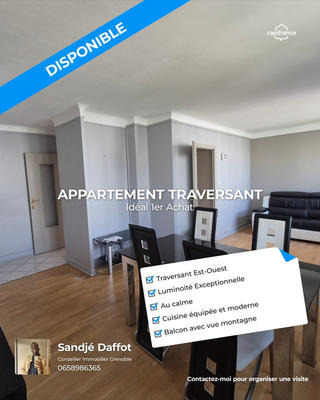 Appartement - 62 m² - 3 pièces