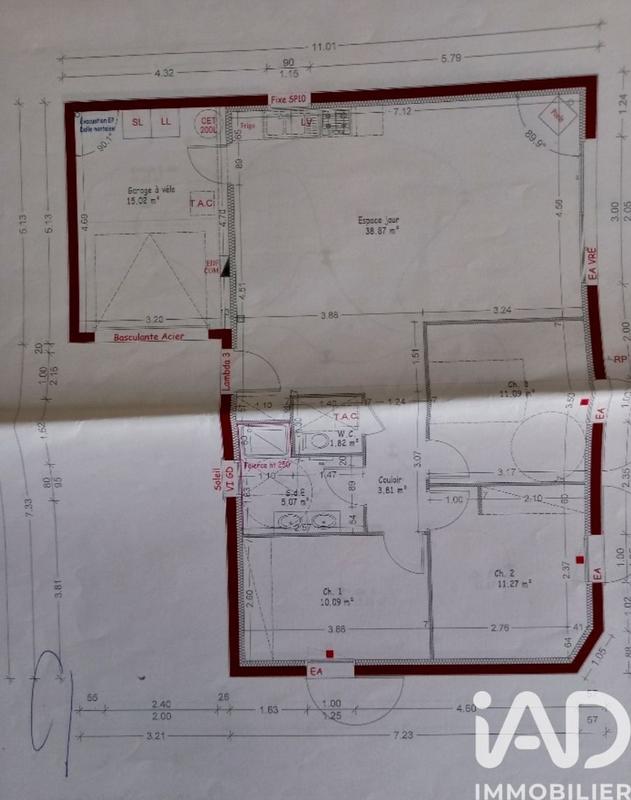 Maison - 82 m² - 4 pièces