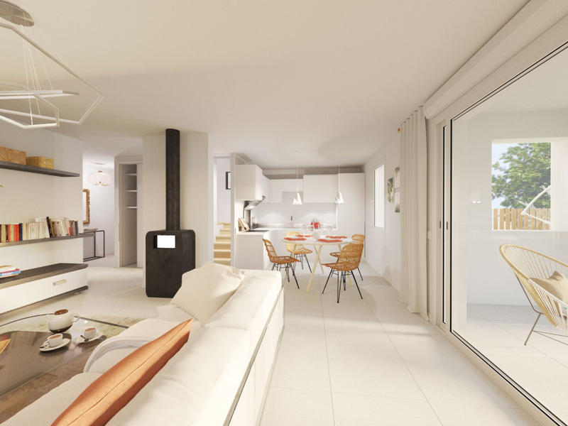 Maison - 90 m² - 4 pièces