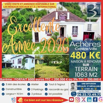 Terrain - 1 063 m²