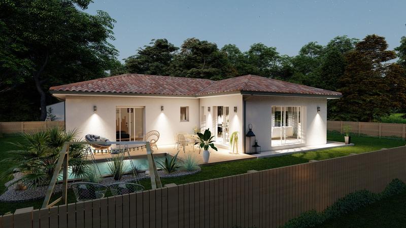 Maison - 104 m² - 5 pièces