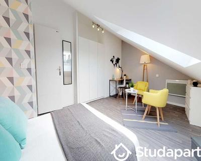 Chambre - 45 m² - 1 pièce