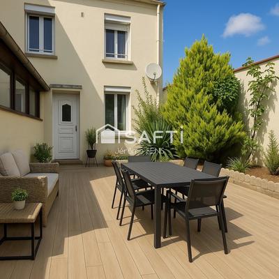 Maison - 80 m² - 4 pièces
