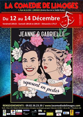 Jeanne et Gabrielle reposent en pestes