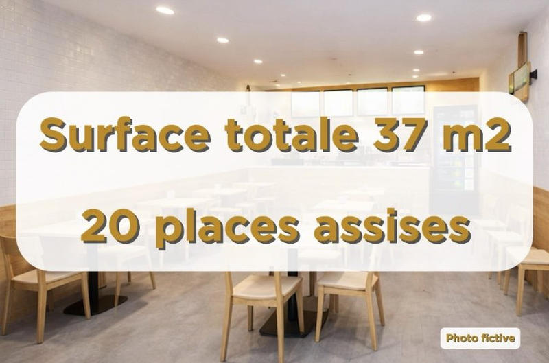 Fonds de commerce - Hôtellerie / Restauration - 37 m²