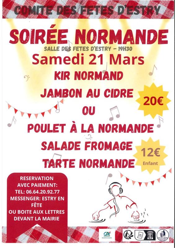 Soirée Normande à Estry