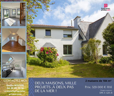 Maison - 184 m² - 7 pièces