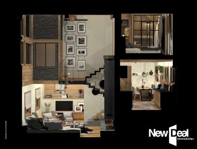 Châlet - 66 m² - 3 pièces