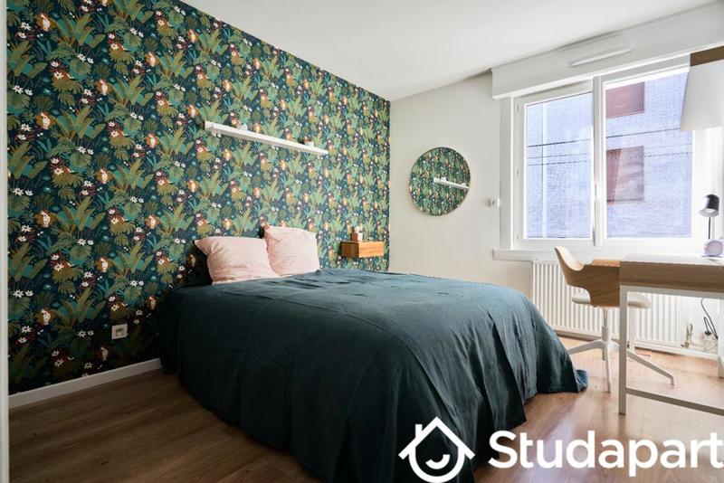 Chambre - 14 m² - 1 pièce