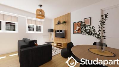 Chambre - 12 m² - 1 pièce