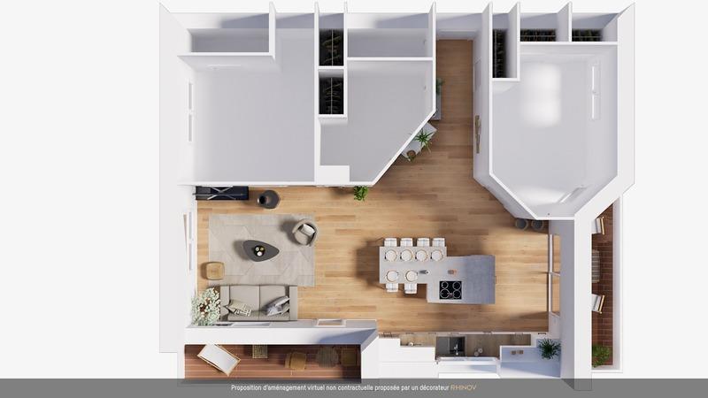 Appartement - 79 m² - 3 pièces