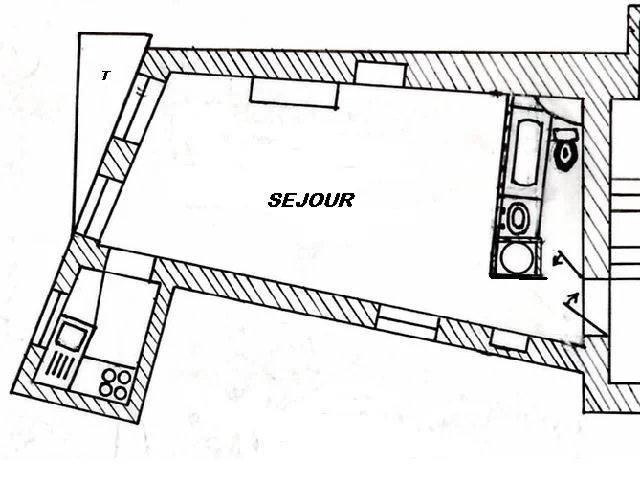 Appartement - 34 m² - 1 pièce