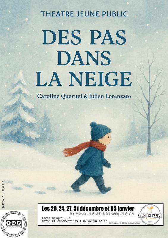 Spectacle jeune public : des pas dans la neige