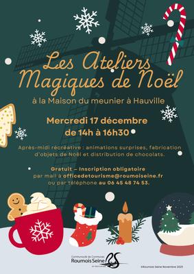 Les ateliers magiques de Noël à Hauville