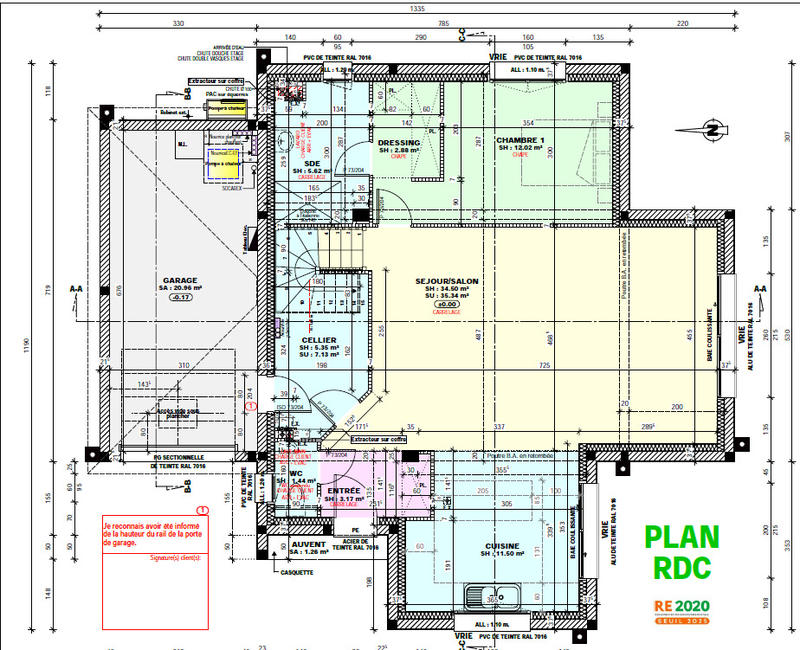 Maison - 125 m² - 6 pièces
