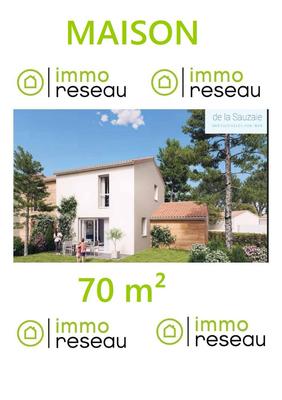 Maison - 70 m² - 3 pièces