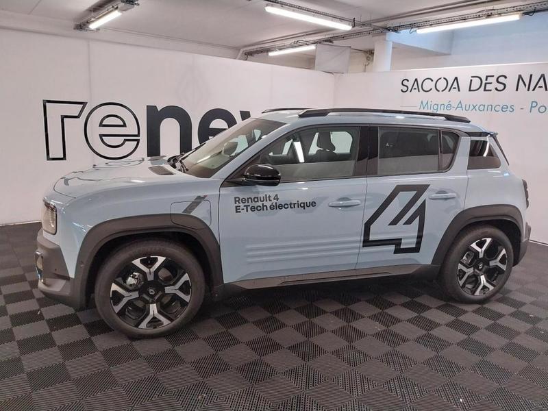 Renault R 4 E-Tech électrique techno 150 ch autonomie confort