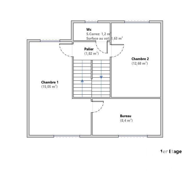 Maison - 78 m² - 4 pièces
