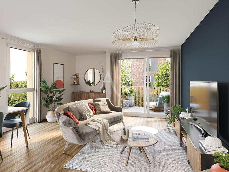 Appartement - 60 m² - 3 pièces