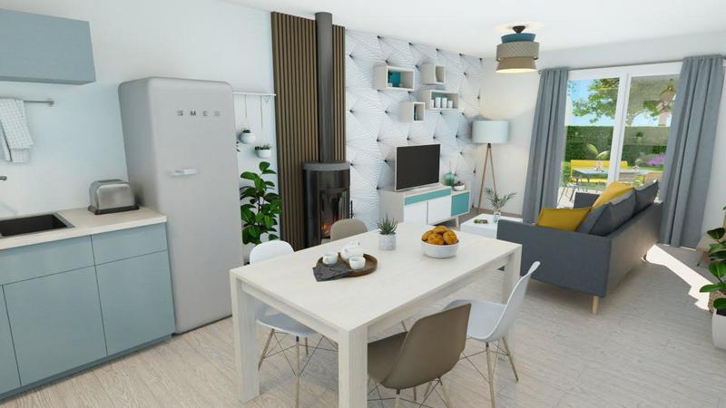 Maison - 70 m² - 3 pièces