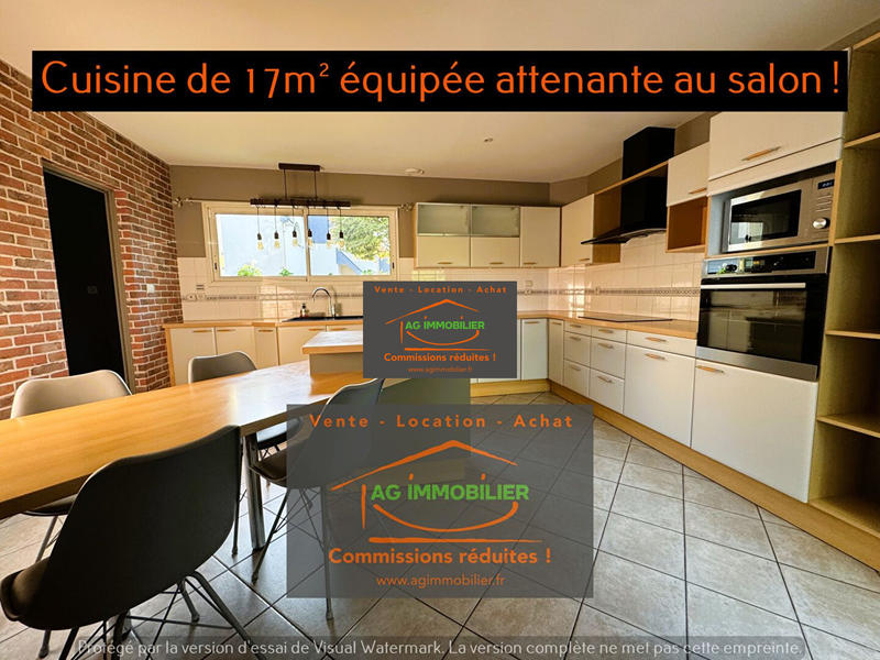 Maison - 185 m² - 7 pièces