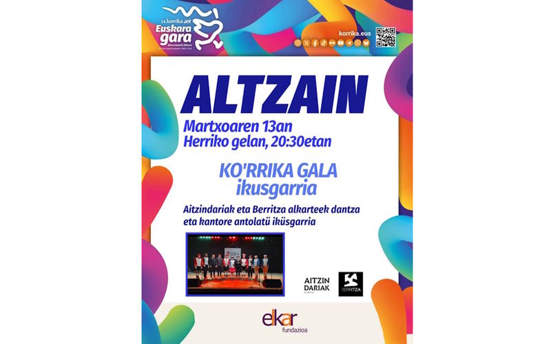 Korrika kültürala : spectacle ko'rrika gala