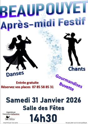 Après-midi festif: danses et chants