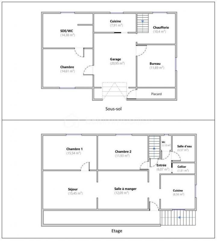 Maison - 124 m² - 6 pièces