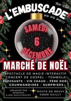 Marché de noël à l'embuscade