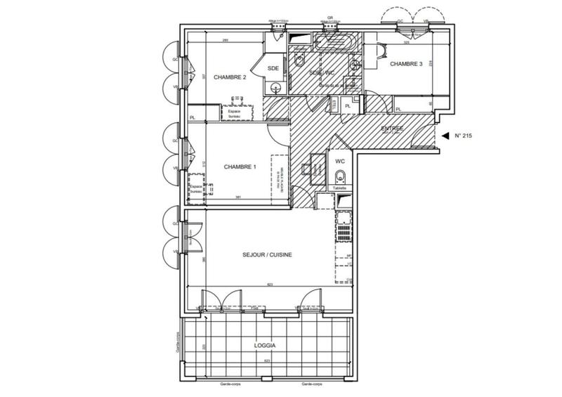 Appartement - 77 m² - 4 pièces