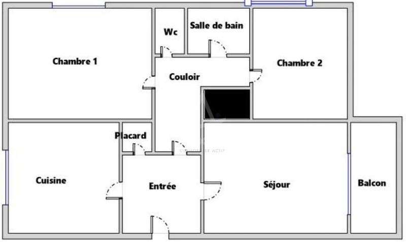 Appartement - 83 m² - 3 pièces