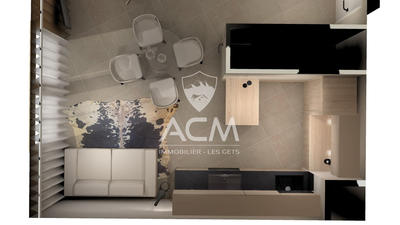 Appartement - 45 m² - 2 pièces