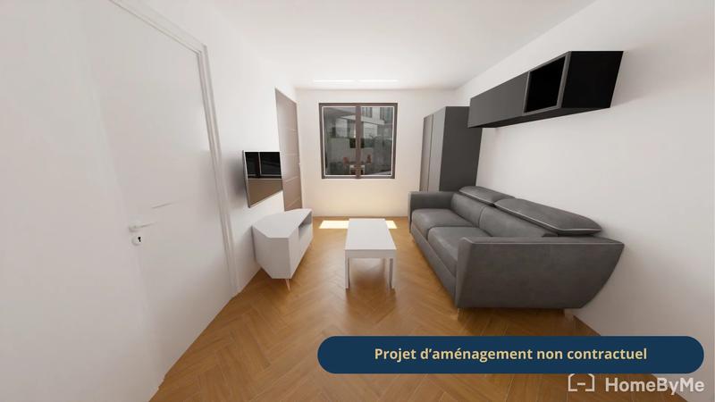 Maison de ville - 70 m² - 3 pièces