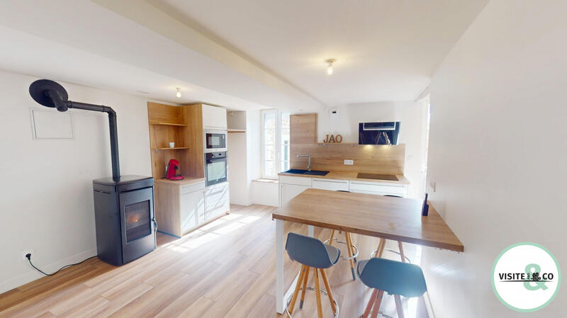 Maison ancienne - 48 m² - 3 pièces