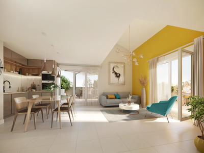 Appartement - 47 m² - 2 pièces