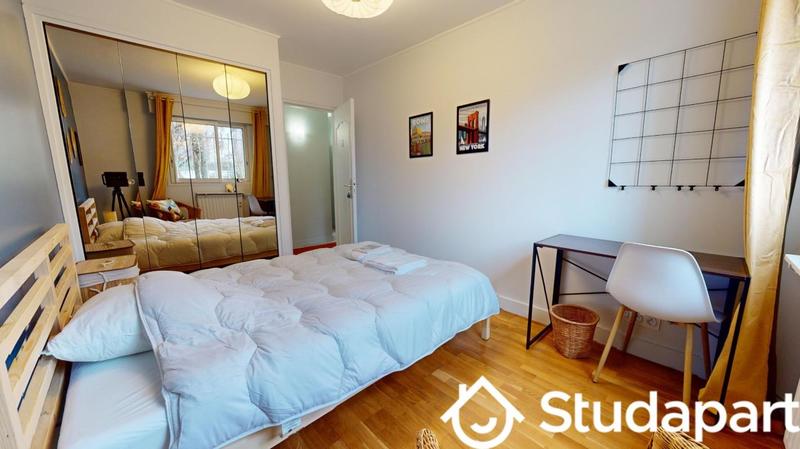 Chambre - 10 m² - 1 pièce