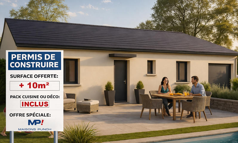 Maison - 89 m² - 4 pièces