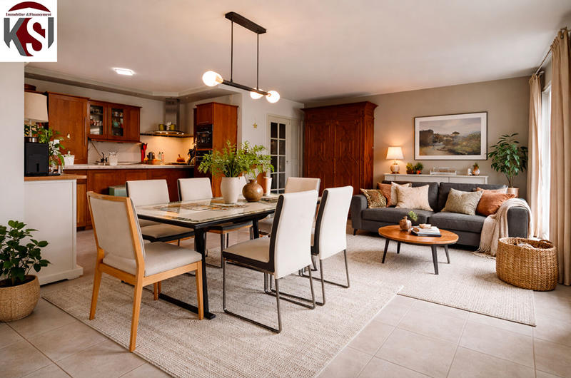 Appartement - 107 m² - 4 pièces