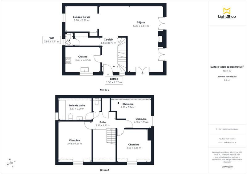 Maison - 115 m² - 5 pièces